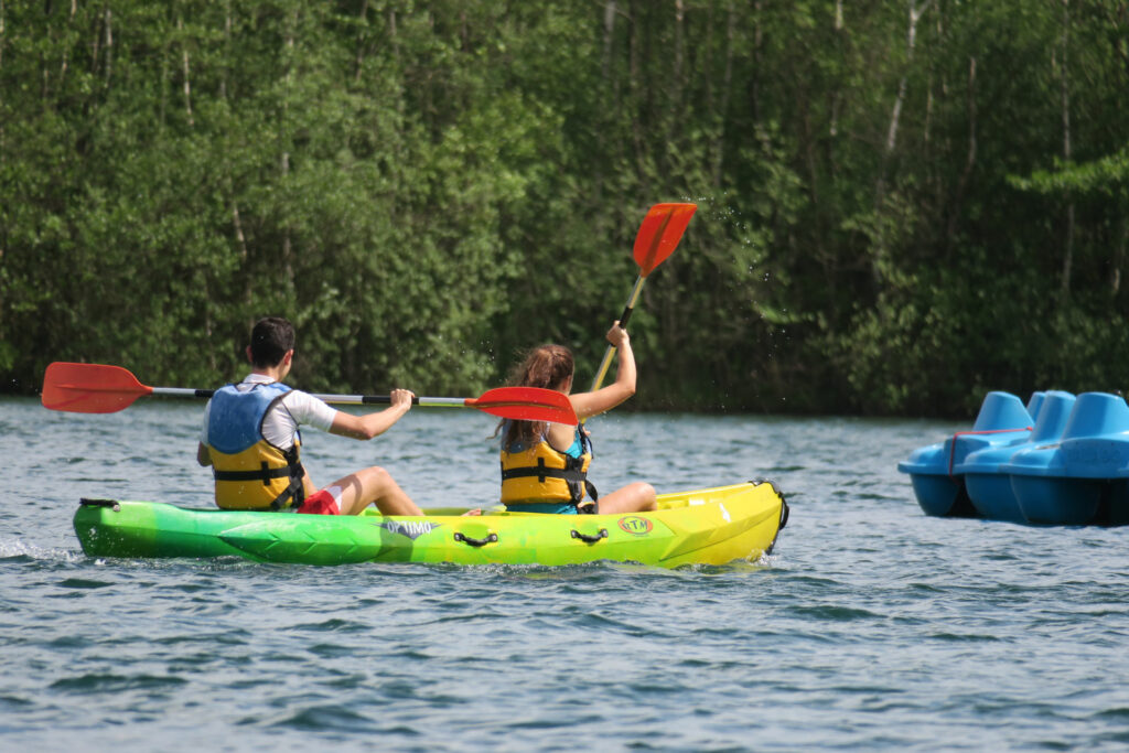 Base de la Saline - Kayak © CCPL - T Tournier