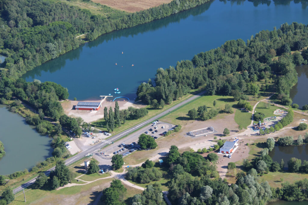 Base de la Saline - Vue aérienne © Michel Perret