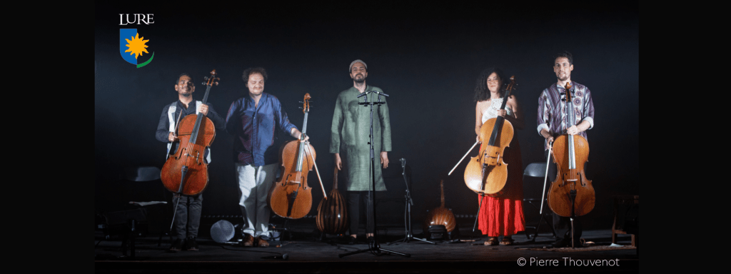 4 violoncellistes et 1 oudiste