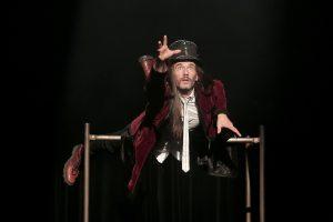Comédien de Canopée sur scène