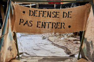 Affiche Rêve de Fer "Défense de pas entrer"