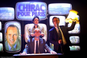 Comédiens de Jacqyues et Chirac